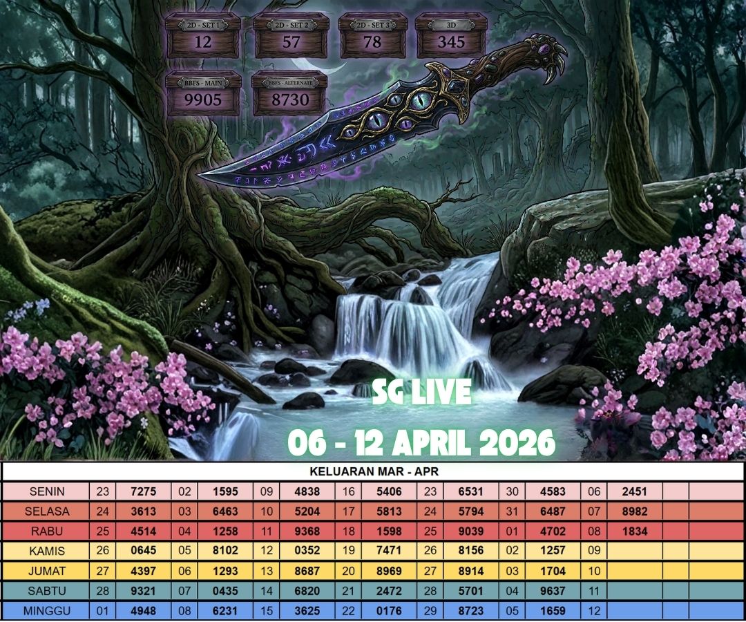 SG LIVE 06 - 12 APRIL 2026